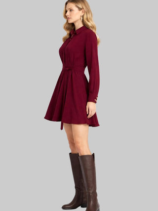 sukienki roma wine mini