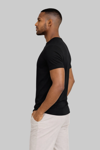 MADNEZZ BASIC LINE BLACK T-SIRT