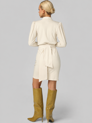 Sukienka Superstition - cream