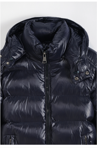 Men's Shiny Puffer Jacket