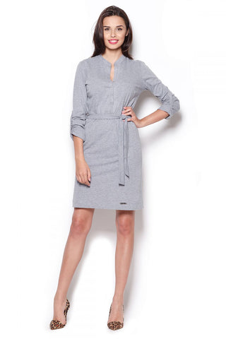  Sukienka Model 287 Grey - Figl 