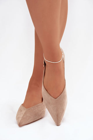   Baleriny Model Tanelia 9755 Beige - Step in style 