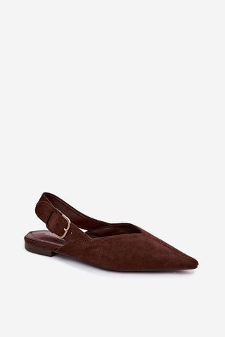   Baleriny Model Tanelia 9755 Dark Brown - Step in style 