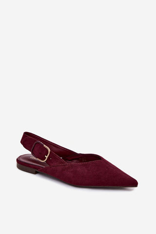   Baleriny Model Tanelia 9755 Bordo - Step in style 
