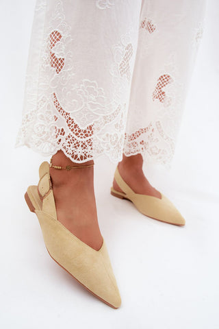   Baleriny Model Tanelia JH598 Yellow - Step in style 