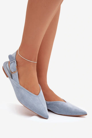   Baleriny Model Tanelia JH598/9755 Blue - Step in style 