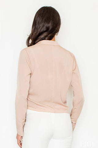   Bluzka M432 Beige - Figl 