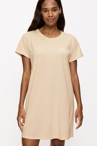  Koszulka nocna Koszula Nocna Model Nightdresses 10221117-6720 216360 Beige - Triumph 