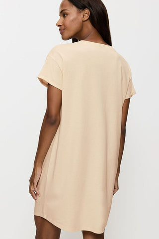  Koszulka nocna Koszula Nocna Model Nightdresses 10221117-6720 216360 Beige - Triumph 