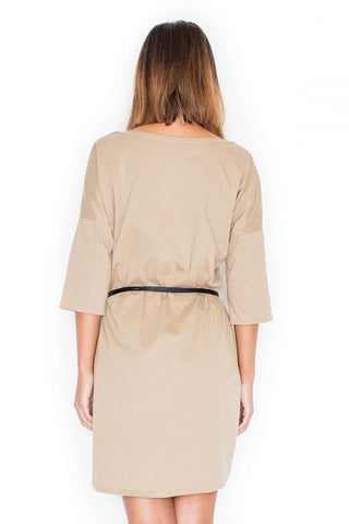  Sukienka Model K335 Beige - Katrus 