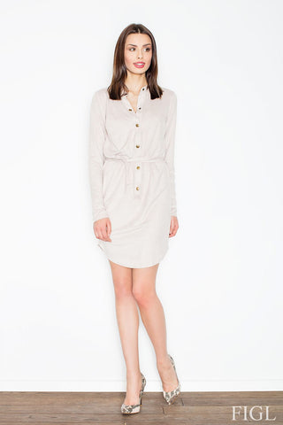  Sukienka Model M454 Beige - Figl 