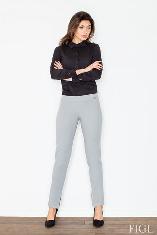   Spodnie Damskie Model M474 Grey - Figl 