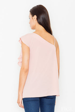   Bluzka Model M479 Light Pink - Figl 