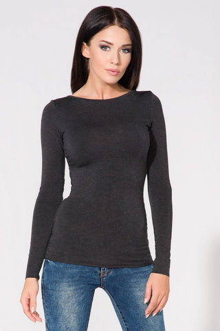   Bluzka Model T149 Dark Grey - Tessita 