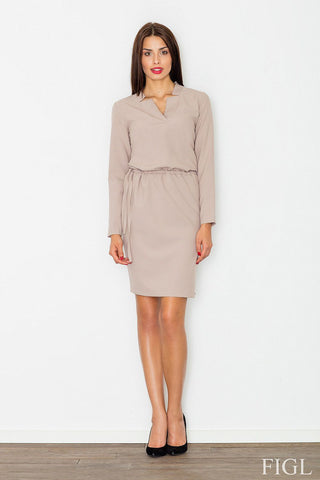  Sukienka Model M533 Beige - Figl 