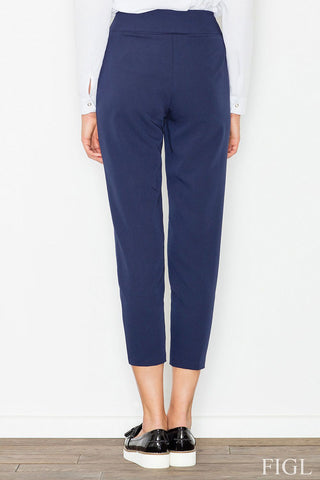  Spodnie Damskie Model M529 Navy - Figl 