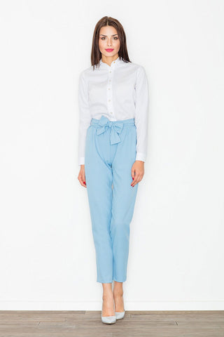   Spodnie Damskie Model M523 Blue - Figl 