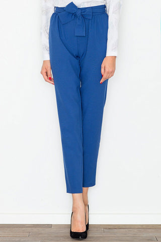   Spodnie Damskie Model M523 Navy - Figl 