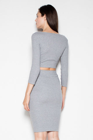 Spódnica Komplet Model VT032 Grey - Venaton 