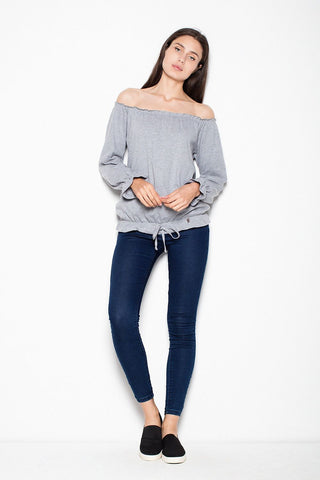   Bluzka Model VT012 Grey - Venaton 