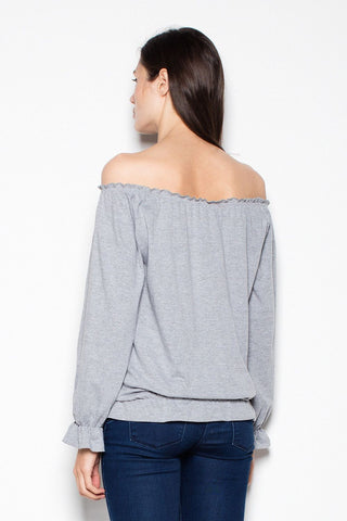   Bluzka Model VT012 Grey - Venaton 