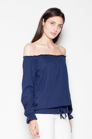   Bluzka Model VT012 Navy - Venaton 