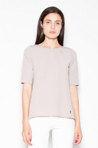   Bluzka Model VT002 Beige - Venaton 
