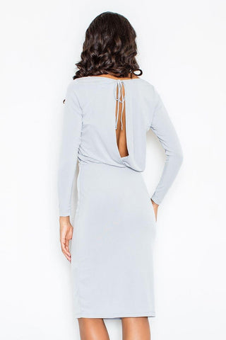  Sukienka Model 326 Grey - Figl 