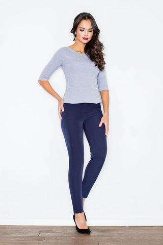   Bluzka Model 309 Grey - Figl 
