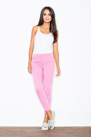   Spodnie Damskie Model 293 Pink - Figl 