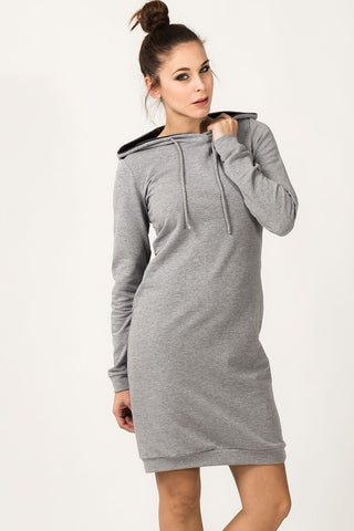  Sukienka Model Beata 2 Light Grey - Tessita 