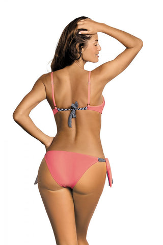  Kostium dwuczęściowy Kostium Kąpielowy Model Penelope Origami M-437 Powder Pink - Marko 