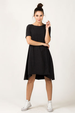  Sukienka Model Nadia 8 Dark Grey - Tessita 