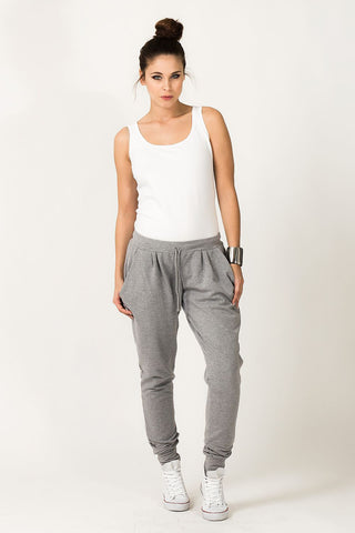   Spodnie Damskie Model Alina 2 Light Grey - Tessita 