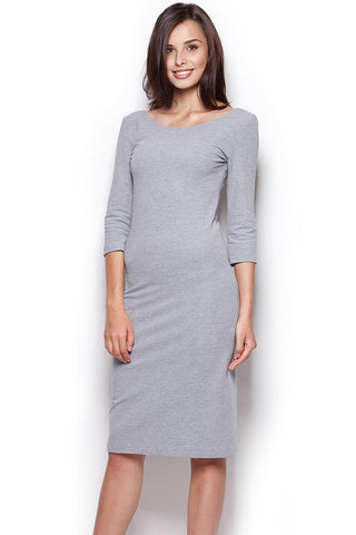  Sukienka Model 301 Grey - Figl 