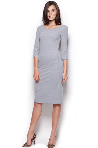  Sukienka Model 301 Grey - Figl 