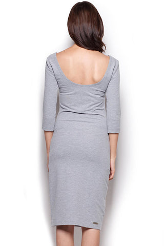  Sukienka Model 301 Grey - Figl 