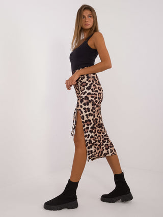 Spódnica-DHJ-SD-20582-1.88-czarno-beżowy