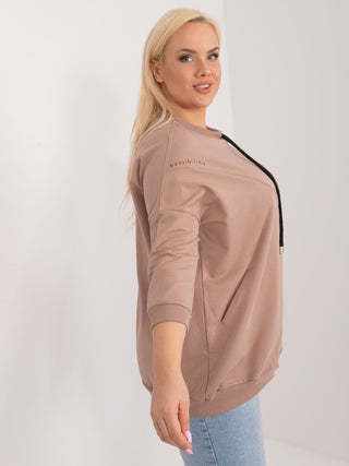 Bluzka-RV-BZ-9337.43-ciemny bezowy