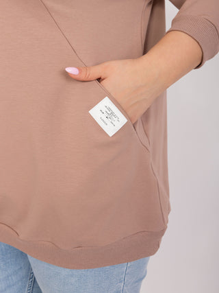 Bluzka-RV-BZ-9337.43-ciemny bezowy