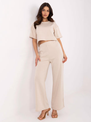 Komplet-DHJ-KMPL-20596.02-beżowy