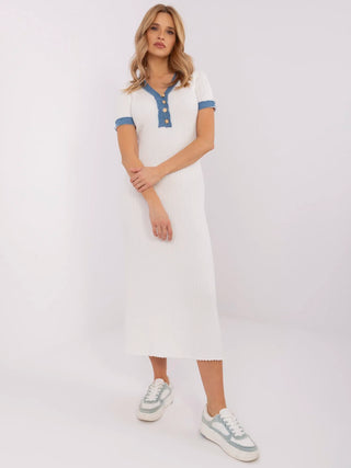 Sukienka-NM-SK-K439.78-ecru