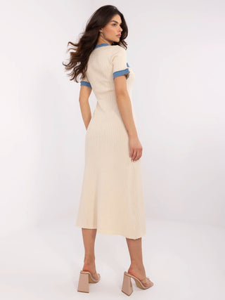 Sukienka-NM-SK-K435.77-beżowy