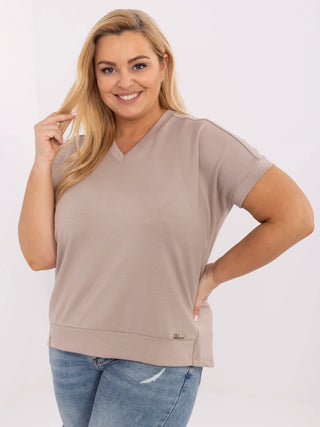 Bluzka-RV-BZ-A614.81-ciemny bezowy