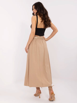 Spódnica-NM-SD-Y0833.61P-camelowy