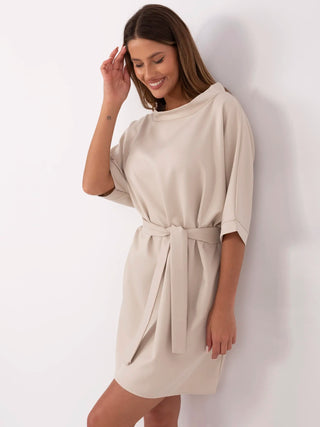 Sukienka-MO-SK-A2357.73-beżowy