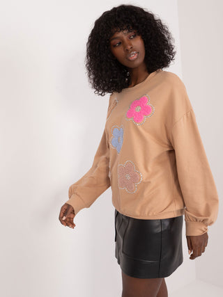 Bluzka-DHJ-BZ-8856-1.25-ciemny bezowy