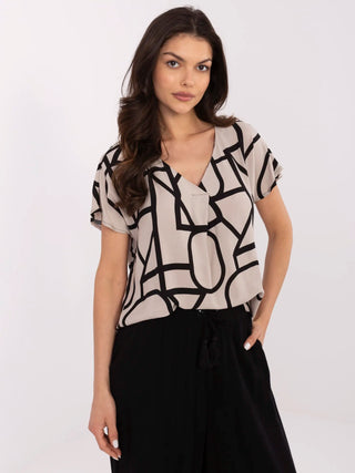 Bluzka-D73771M11171D-beżowy