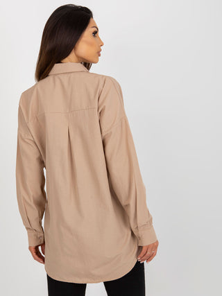 Koszula-TO-KS-7004.30-beżowy