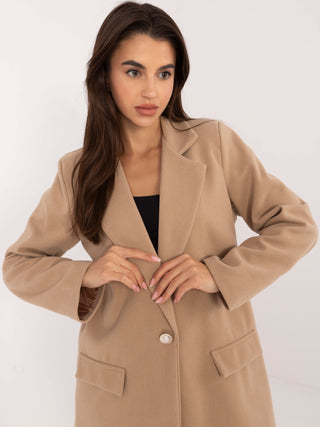 Marynarka-DHJ-MA-18598.12X-beżowy